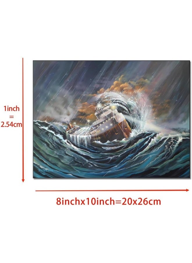 LinOPL SS Edmund Fitzgerald Poster Painting Canvas Print Art