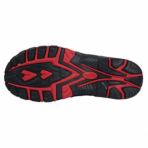 GUBARUN Mens Sport Flip Flops Comfort Casual Thong Sandals Outdoor(Black 11) - Image 5