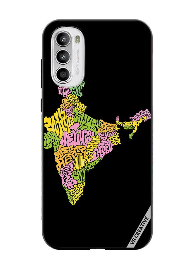 VR CREATIVE Protective Case Cover For Motorola Moto G82 Indian States Name Design Multicolour - Image 1