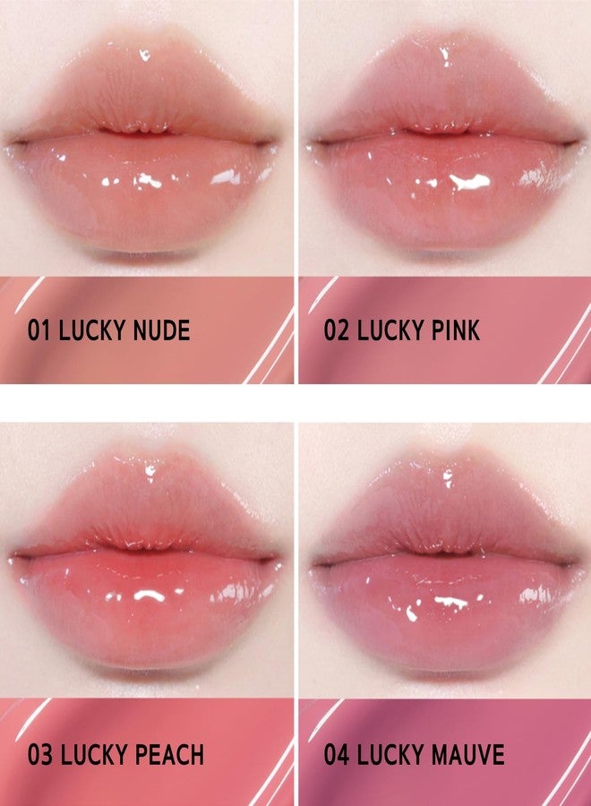 بي بي اي بي بي اي ايه BBIA Lucky Shine Tint، أحمر شفاه لامع ومتوهج، 10 أزهار محظوظة - Image 2