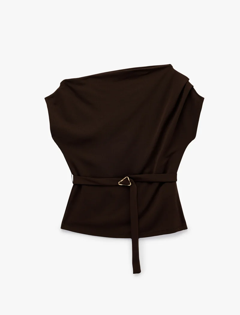 Koton Sleeveless Crepe Blouse