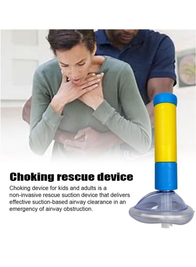 Generic Children's and Adult Suffocation Rescue Devices with 1 Large and 1 Small Mask Breathing Trainer Portable Emergency Suffocation Device Artificial Heart-Lung Device  - Image 2