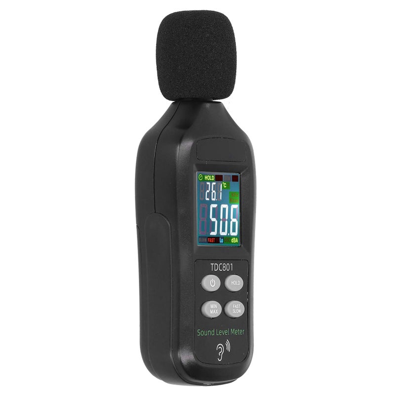 Digital Sound Level Meter Noise Decibel Tester LCD Display 35dB to 135dB Range - Image 2