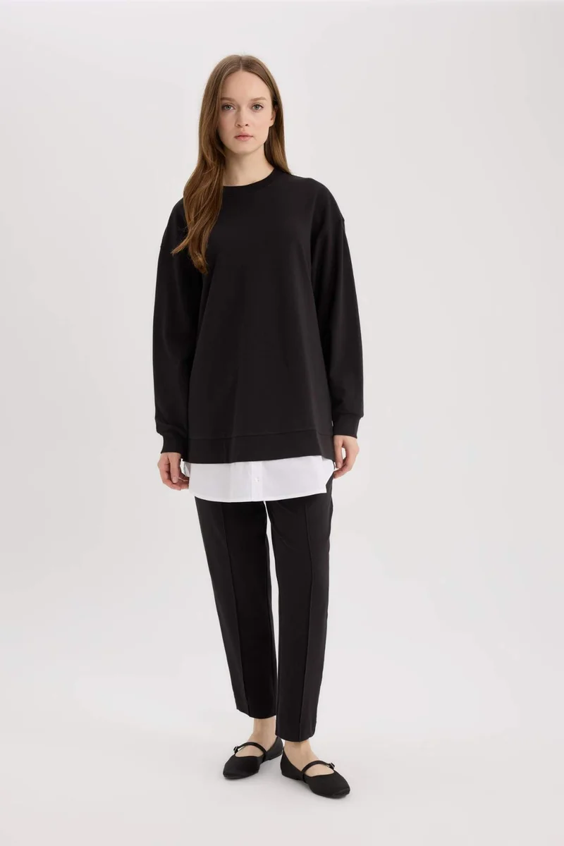 DeFacto Harem Thin Sweatshirt Fabric Trousers