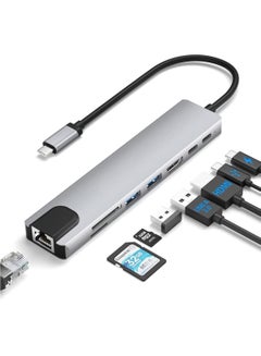 Buy 8-in-2 MacBook Pro Multiport Adapter, USB Type C Hub