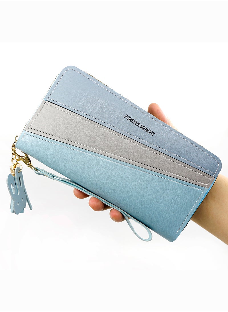 Sharpdo Ladies Wallet Clutch Card Bag Mobile Phone Bag Multi-function Bag 19*10*3cm  - Image 2
