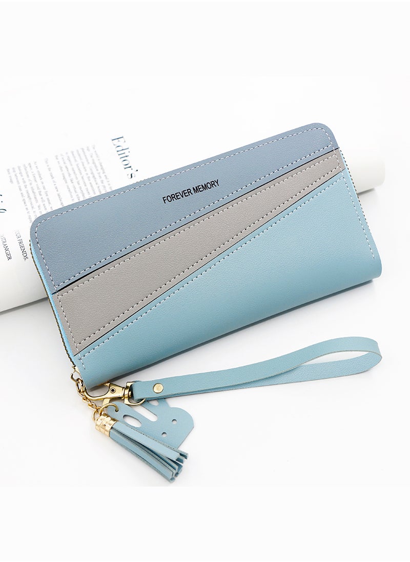 Sharpdo Ladies Wallet Clutch Card Bag Mobile Phone Bag Multi-function Bag 19*10*3cm  - Image 3