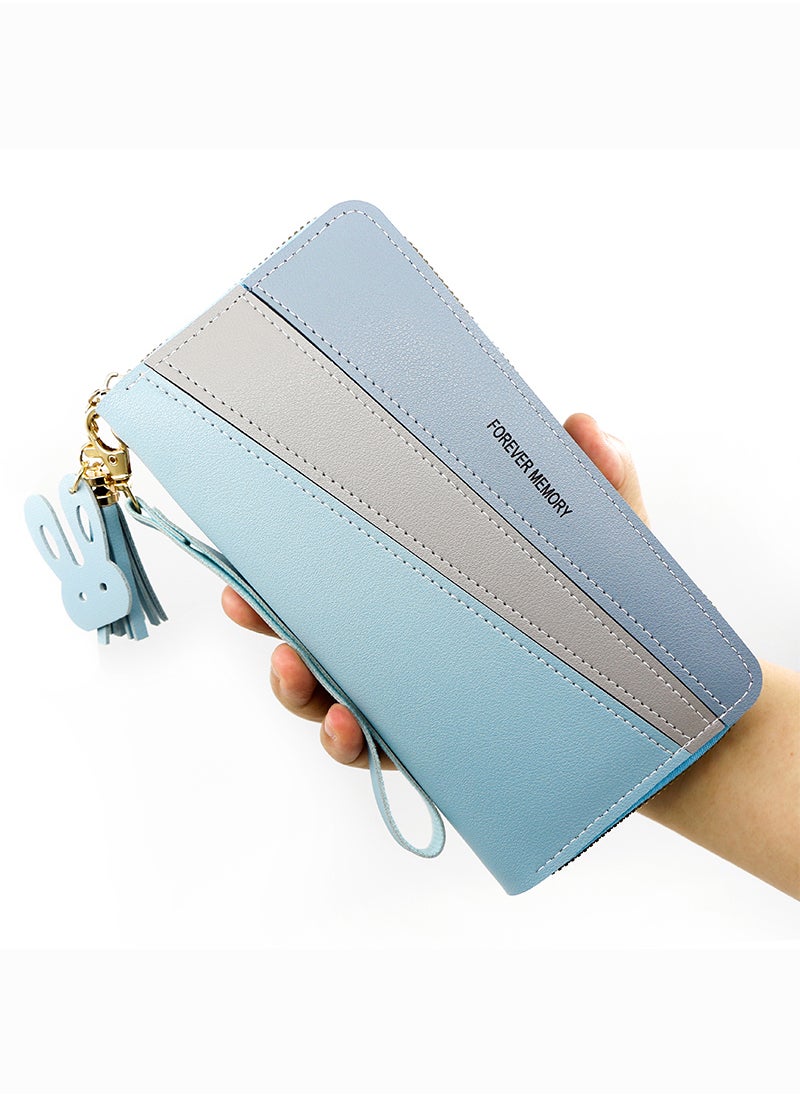Sharpdo Ladies Wallet Clutch Card Bag Mobile Phone Bag Multi-function Bag 19*10*3cm  - Image 4