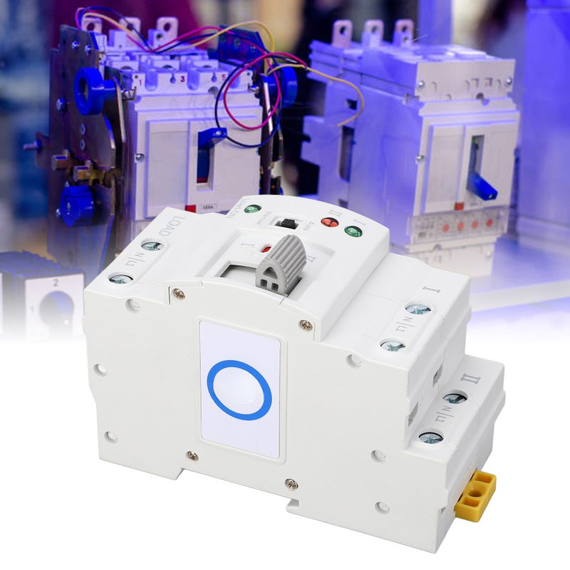 Dual Power Automatic Transfer Switch 2P 63A Millisecond Switching Power Transfer Switch ATS 220V - Image 1