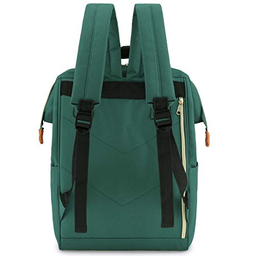 Himawari Laptop Backpack for Women&Men,Wide Open Large USB Charging Port 15.6 Inch Laptop Doctor College Work Bag(9001-FUGL) - Image 4