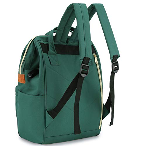Himawari Laptop Backpack for Women&Men,Wide Open Large USB Charging Port 15.6 Inch Laptop Doctor College Work Bag(9001-FUGL) - Image 3