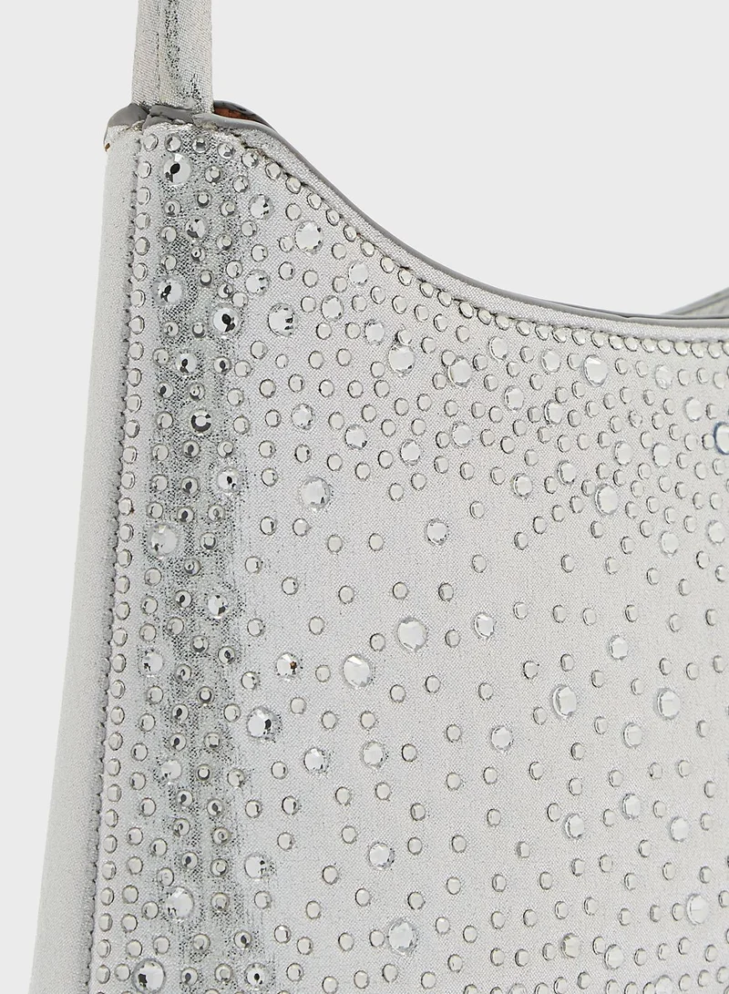 Ginger Studded Evening Bag