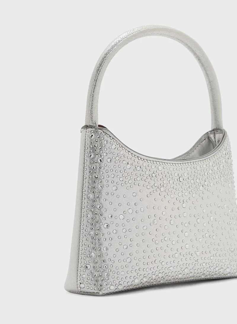 Ginger Studded Evening Bag