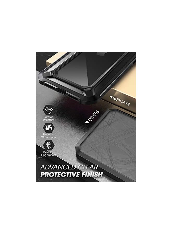 SupCase Unicorn Beetle EXO Pro Series Case for iPhone 12 Pro Max (2020 Release) 6.7 Inch, with Built-in Screen Protector Premium Hybrid Protective Clear Bumper Case (Black) - Image 5