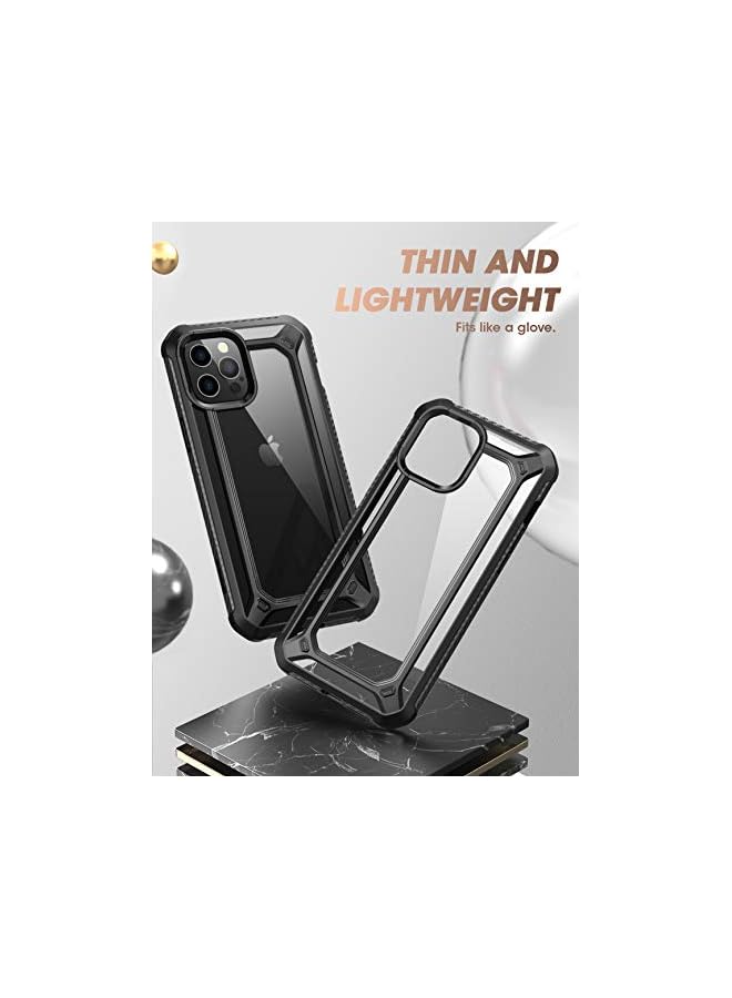 SupCase Unicorn Beetle EXO Pro Series Case for iPhone 12 Pro Max (2020 Release) 6.7 Inch, with Built-in Screen Protector Premium Hybrid Protective Clear Bumper Case (Black) - Image 4