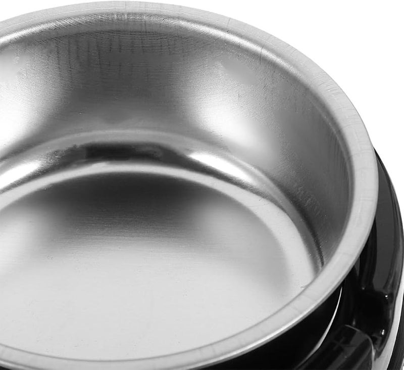 Stainless Steel Wall Mounted Ashtray 2Pcs with Adhesive for Indoor Outdoor Use Black - Image 3