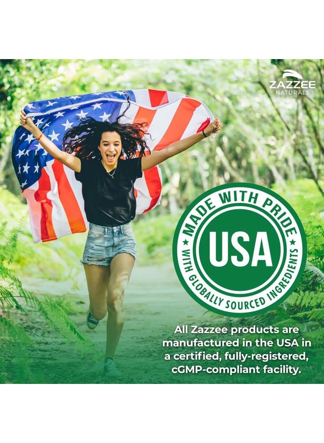 Zazzee مستخلص الكرز الحامض 10:1، قوة 3000 ملغ، 60 كبسولة نباتية، إمداد لمدة شهرين، معتمد كوشير، مستخلص مركز ومعياري 10X، 100% نباتي، طبيعي بالكامل، خالي من الغلوتين، غير معدل وراثيًا - Image 4