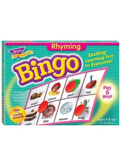 : Rhyming Bingo Game Exciting Way For Everyone To Learn Play 6 Different Ways Perfect For Classrooms And At Home 2 To 36 Players For Ages 4 And Up