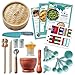 MindWare Playful Chef Foods of The World Cooking Kit for Kids Global Cooking Set with Authentic Tools and 14 Recipes for Ages 8 - Image 4