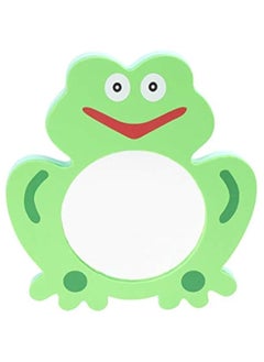 Kid Bath Toys 1Pc Unbreakable Mirror EVA Baby Mirror Bath Bathing Play Water Toy Shower Toy for Children Kids Foam Bath Toys Baby Mirror ( Green Frogs Toddler Bath Toys