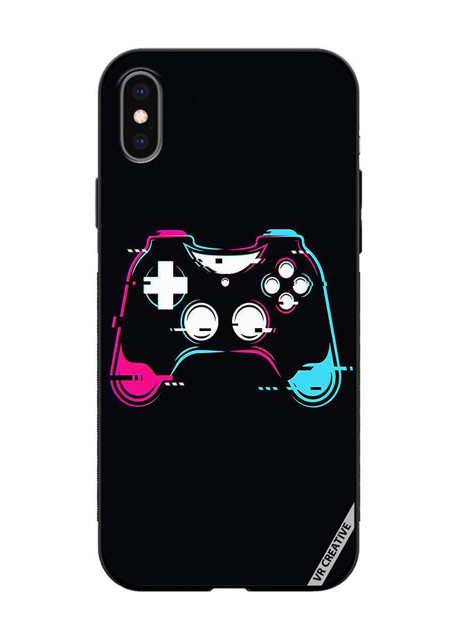 VR CREATIVE Protective Case Cover For Apple iPhone X/XS Controller Setup Ps5 Ps4 Design Multicolour - Image 1