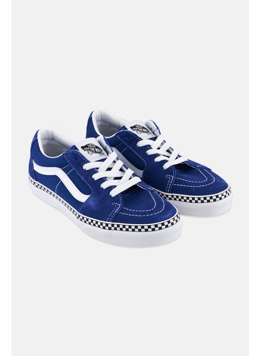 Kids Boy Sk8-Low Lace Up Shoes, Blue