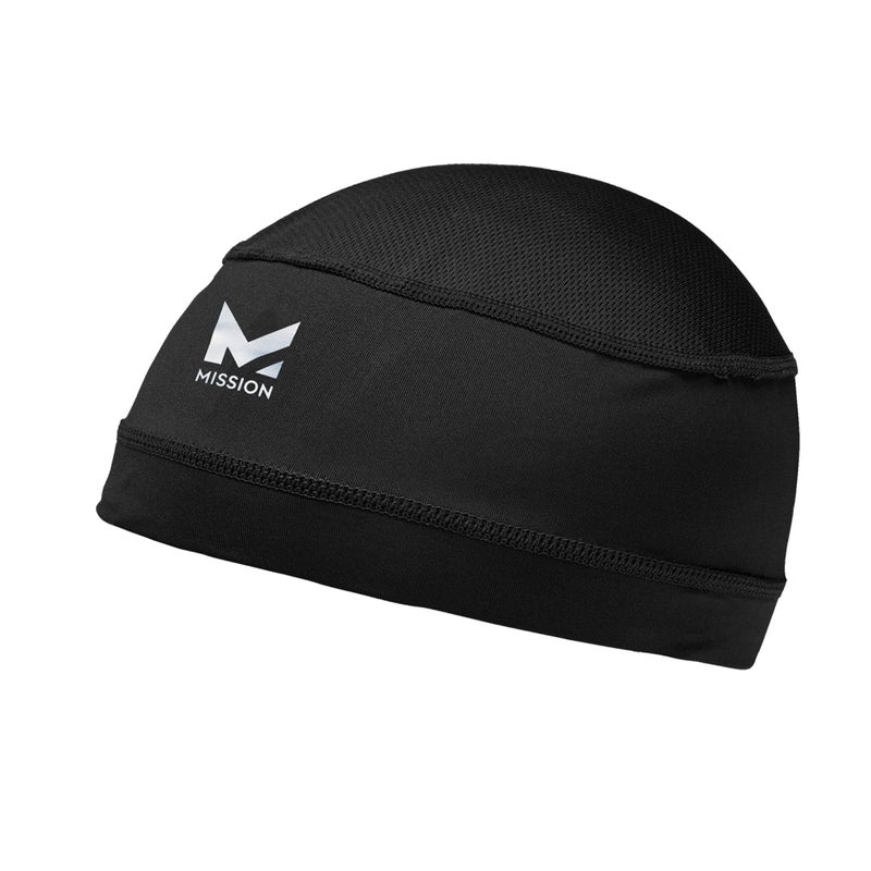 MISSION Cooling Helmet Liner Cools Instantly When Wet UPF 50 Wear Under Helmets Hardhats More Black - Image 2