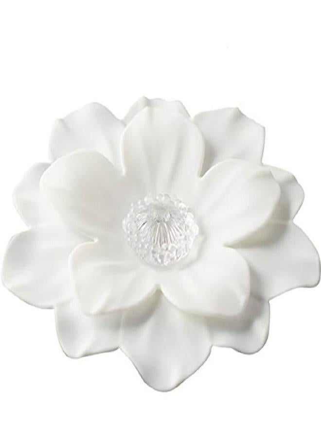 TINTON LIFE® Vivid Double-Layer Flower Shape Food Grade Silicone Mug Cup Lid Cover(Sakura) - Image 1