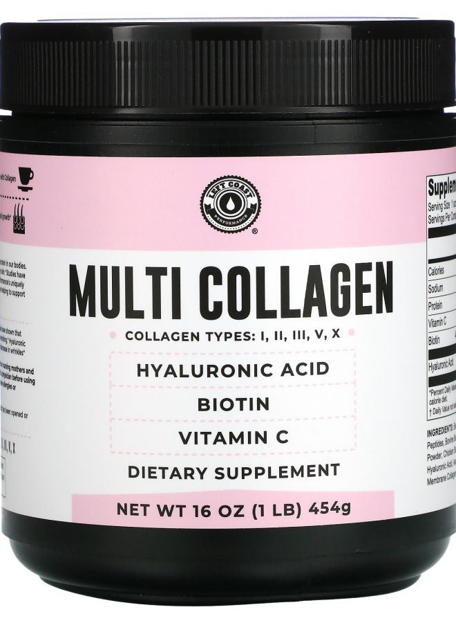 Left Coast Performance Multi Collagen 16 oz (454 g) 