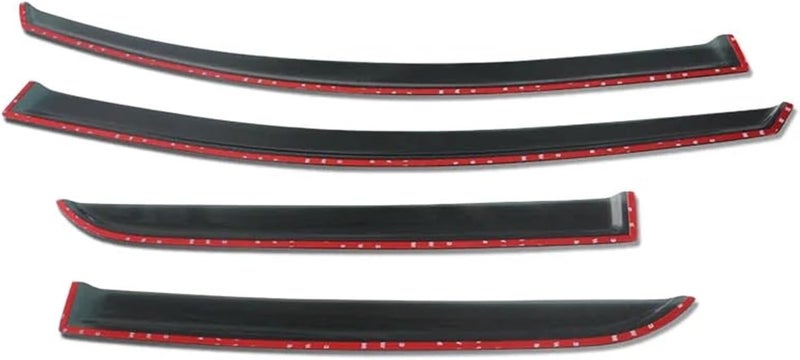 QASULER Side Window Visors for Toyota Yaris Hatchback - Image 2
