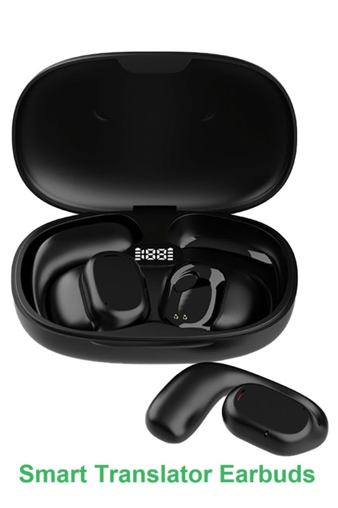 general Smart Translator Earbuds B66 Intelligent Voice Translation Earphones Bluetooth Headphones Wireless Headset Binaural Simultaneous Translation High Accuracy & Fast Translation in 144 Languages Up to 98% Accuracy Simultaneous Interpretation Premium Sound Quality ENC Active Noise Reduction Bluetooth 5.0 Long-lasting Battery - Image 1