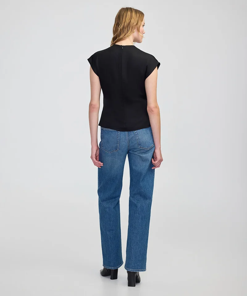 Ipekyol  Satin-Effect Belted Blouse for Women | Best Price UAE