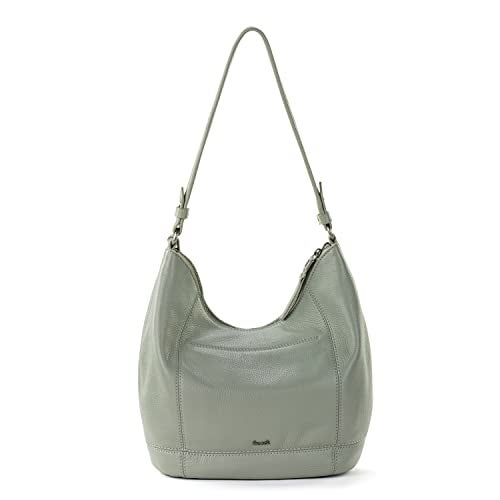 The Sak Sequoia Hobo Bag in Leather, Single Shoulder Strap, Meadow - Image 4