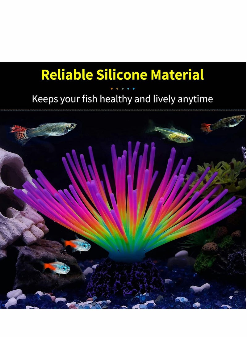 SYOSI Aquarium Artificial Coral Ornament Fit for Fish Tank Decorations - Image 2