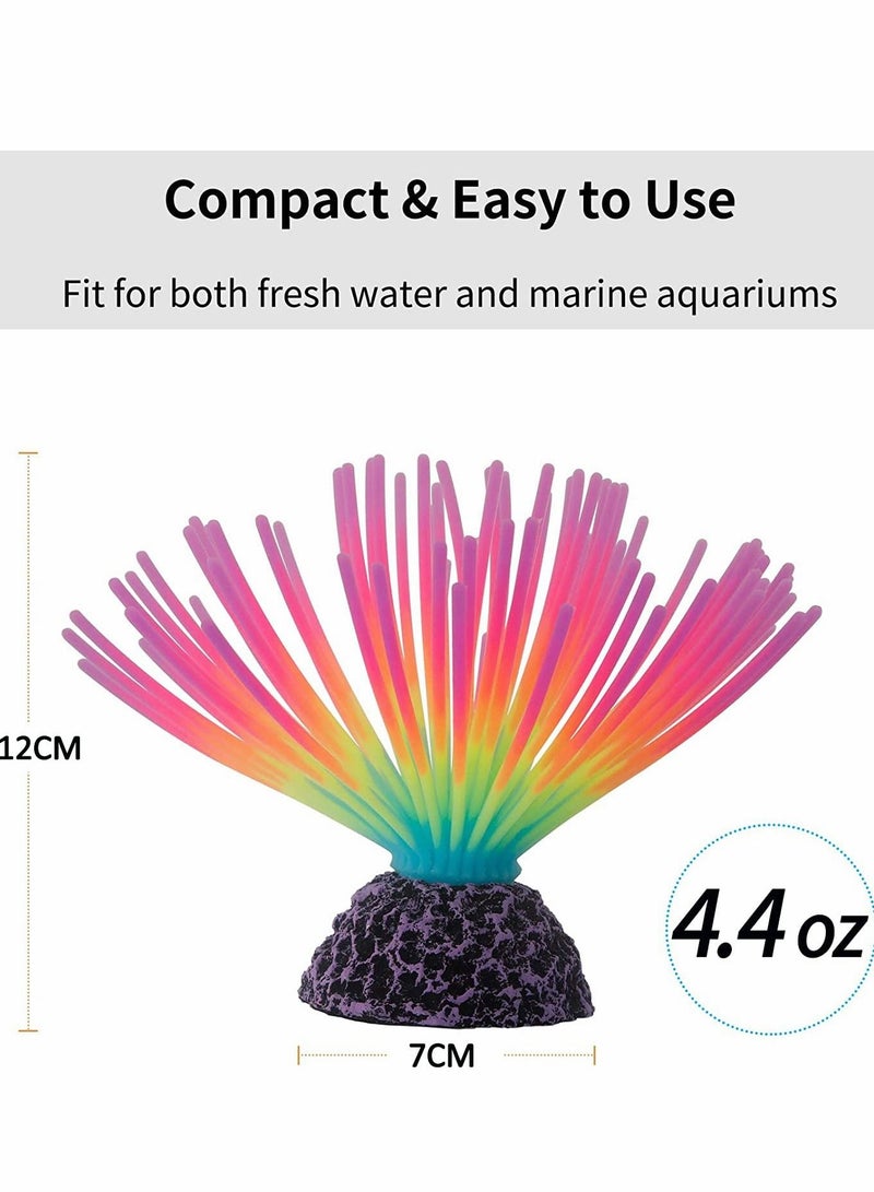 SYOSI Aquarium Artificial Coral Ornament Fit for Fish Tank Decorations - Image 3