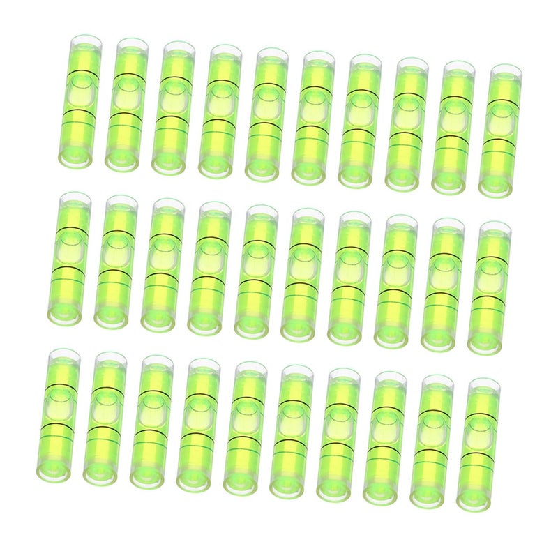 50 Pcs 8x23mm Mini Horizontal Bubble Level Vials for Picture Hanging Precision Layout Measuring Tools - Image 2