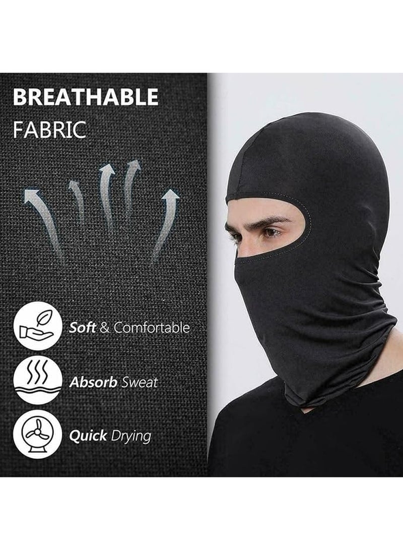 5Pcs Balaclava Face Mask,Adjustable Windproof Dustproof UV Protection Face Cover for Men Women Skiing Snowboarding Cycling Hiking - Image 4
