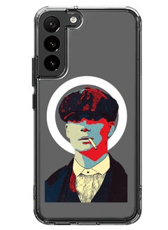Magnetic Case for Samsung Galaxy S23 Plus 6.6-inch Compatible with MagSafe Wireless Charging, Shockproof Phone Bumper Cover Peaky Blinder