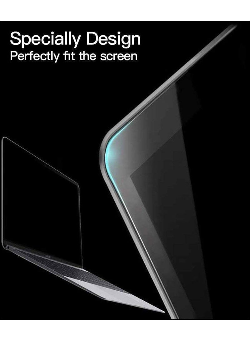 2 Pack Apple Macbook Pro 16 inch M3 Pro Chip Tempered Glass Screen Protector | HD Scratch Resistant, High Transparency, Delicate Touch, Anti-Explosion, Bubble-Free | Easy Installation for Apple Macbook Pro 16 inch M3 Pro Chip  - Clear - Image 4
