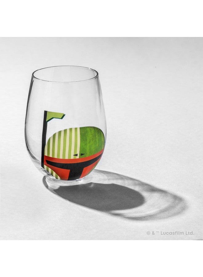 JoyJolt JoyJolt Star Wars™ Helmet Hues Tumblers Stemless Glasses. Set of 4 Large 19oz Glass Drinking Glasses, Wars Kitchen Gifts and, Collectibles for Adults - Image 4