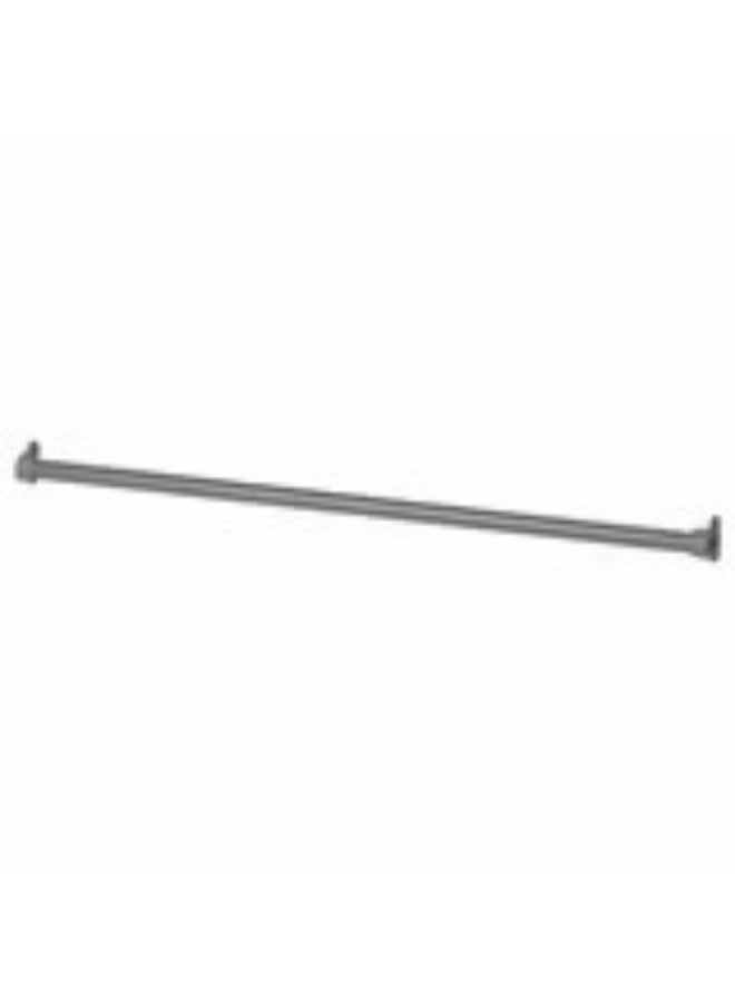 KOMPLEMENT Clothes rail dark grey 100 cm - Image 1