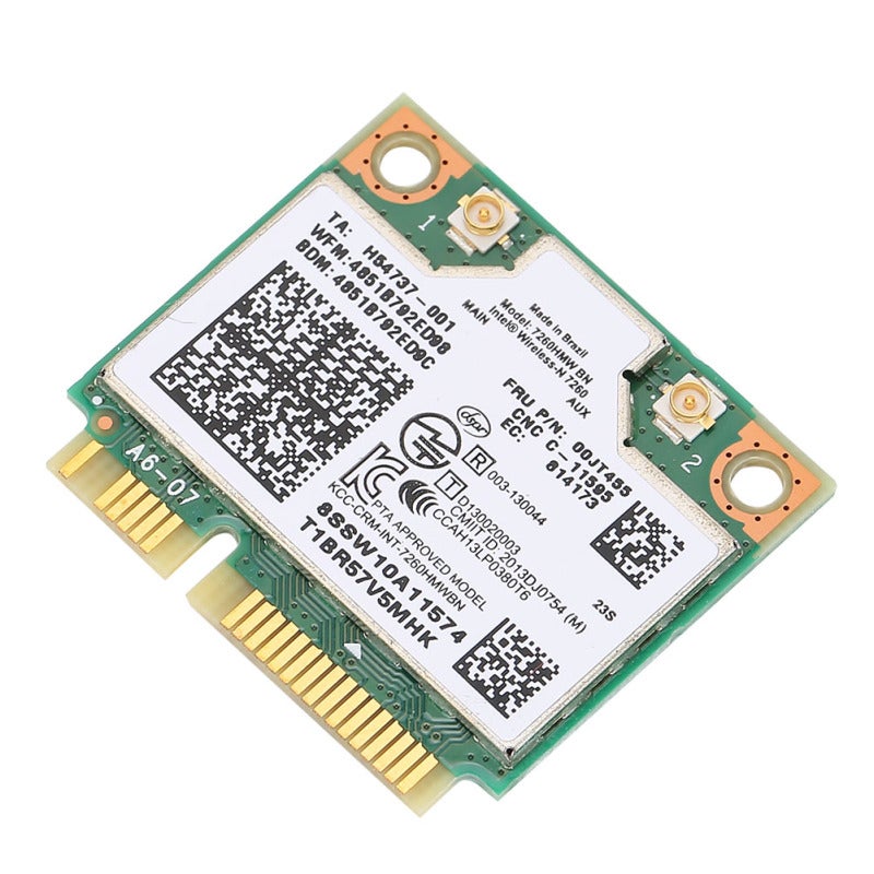 بطاقة واي فاي ميني PCI-E سرعة 300 ميجابت في الثانية ذات جودة عالية وعمر خدمة طويل - بطاقة لاسلكية استبدال سريعة السرعة والنطاق الموسع ل Lenovo Y510P Y410P Y430P للعمل والمنزل والتنقل - Image 3