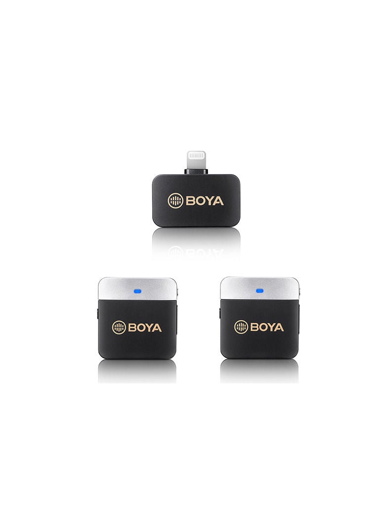 BOYA Boya BY-M1V6  2.4GHz Dual-Channel Wireless Microphone System for IOS devices, iphone, ipad etc  - Image 1