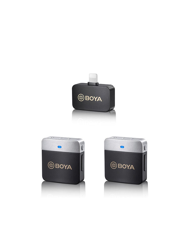 BOYA Boya BY-M1V6  2.4GHz Dual-Channel Wireless Microphone System for IOS devices, iphone, ipad etc  - Image 2