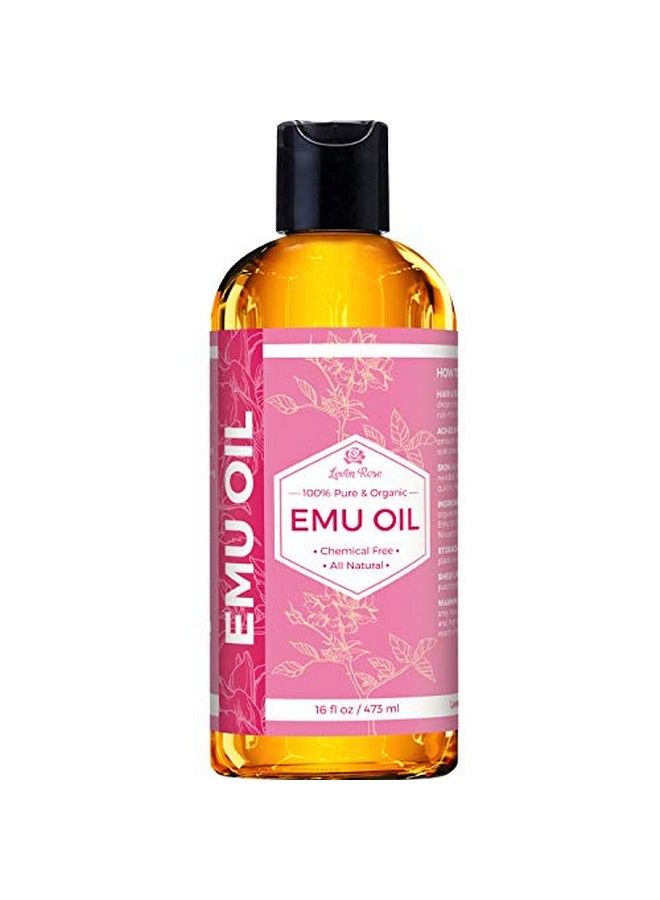 Leven Rose Emu Oil 100% Pure Natural Scar Minimizer Anti Aging Skin Moisturizer 16 Oz - Image 2