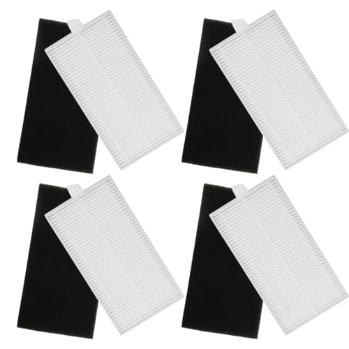 Verilux® Replacement Filters for Ecovacs Deebot Y1 pro Vacuum Cleaner Capturing Larger Particles and Debris Tailorted fit Replacement Primary Filters for Ecovacs Deebot Y1 pro, Pack of 4 - Image 1