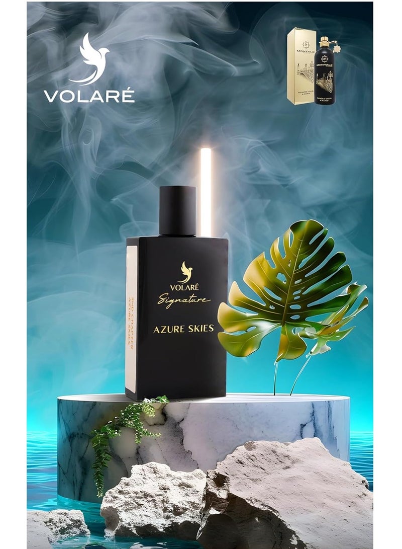 VOLARE Signature Azure Skies Eau De Parfum - 55ml ( inspired by Montale Rendez-Vous A Paris ) - Image 3