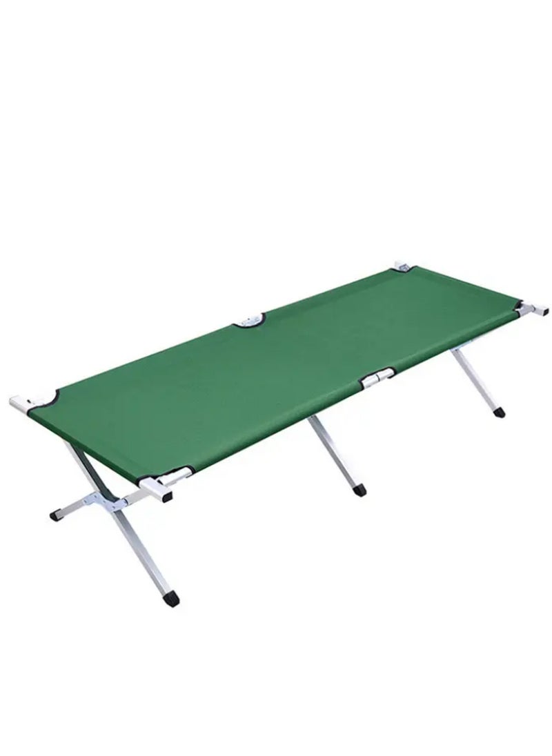 GO2CAMPS Heavy Duty Foldable Camping Bed With Carry Bag | Sun Lounger | Travel Bed | Camping Cot | Portable Multifunctional Trip Bed For Hiking, Beach, Desert, Home,Offices,Traveling | Military-Grade Portable Sleeping Bed With 190Cm Length, 65Cm Width, And 42Cm Height – Ideal For Camping, Hiking, And Outdoor Adventures  - Image 1