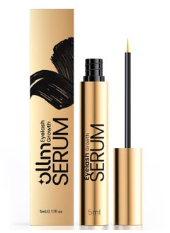 OLLM Eyelash Growth Serum Advanced Lash Serum for Longer Fuller Thicker Lashes Eyelash Serum with Natural Formula 5ml