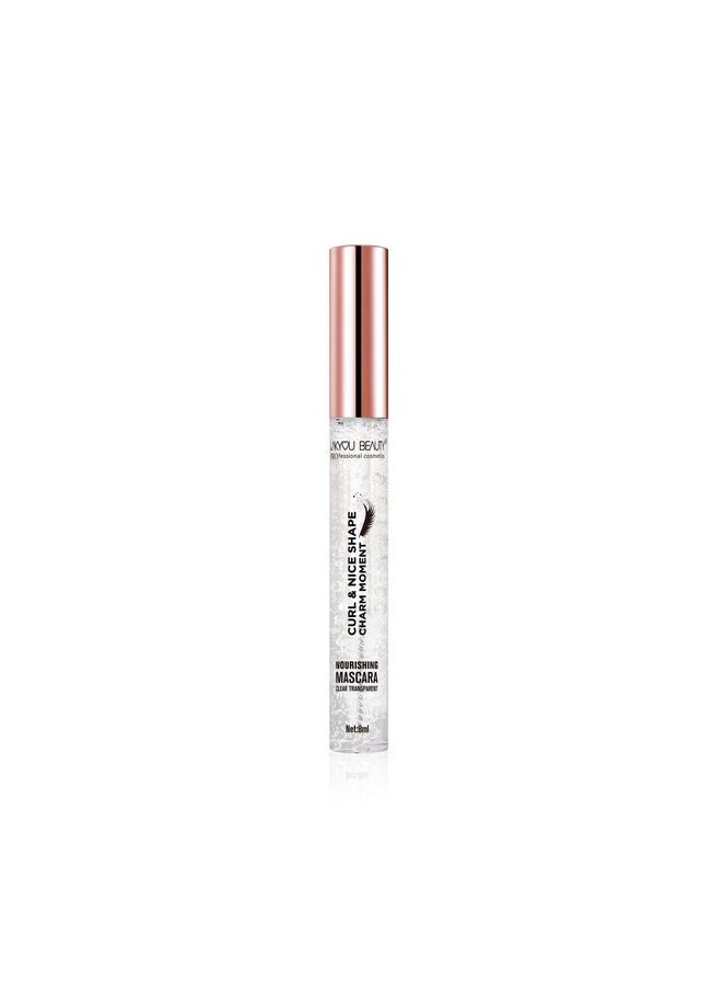 LAKYOU BEAUTY Curl & Nice Shape Charm Moment Transparent Mascara | Smudge Proof | Waterproof | Volumizing, Lengthening, Clear & Long Lasting | Curls Lashes | Set Brows | Highly Pigmented | For All Skin Types | 8Ml  - Image 4